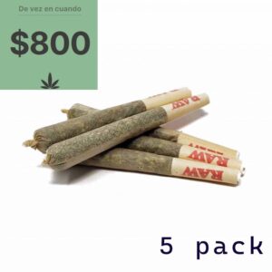 Preroll 5 pack De vez en cuando